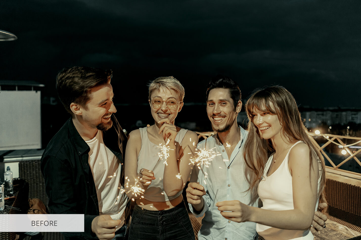 Photoshop LUT #15 Night Matte RAW