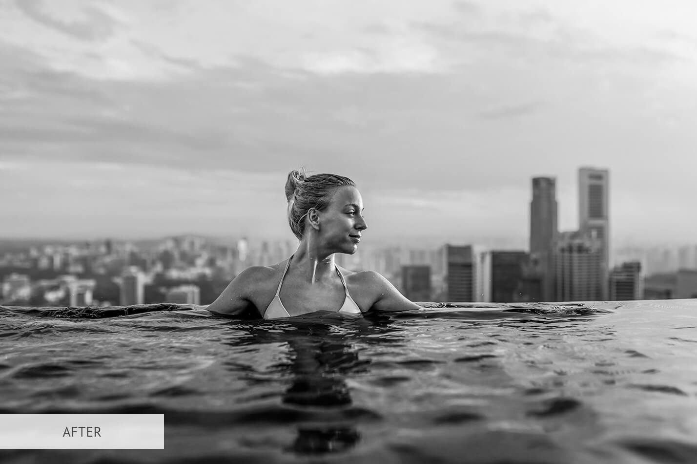 Black And White HDR Free Lightroom Preset After Calibration