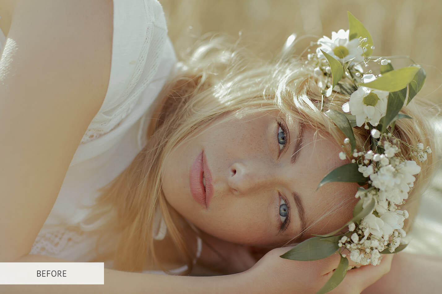 Black And White Soft Skin Raw Image Before Calibration