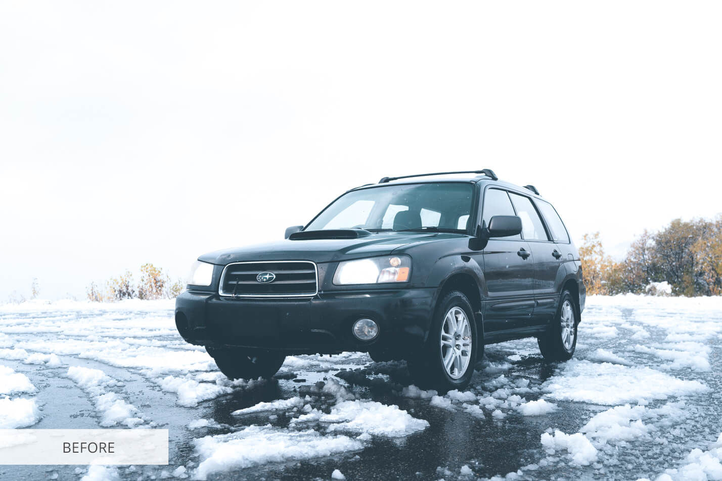 Car For Dreamy Raw Image Before Calibration
