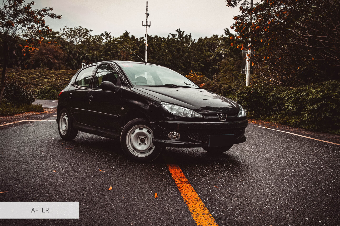 Car For Film Effect Free Lightroom Preset After Calibration