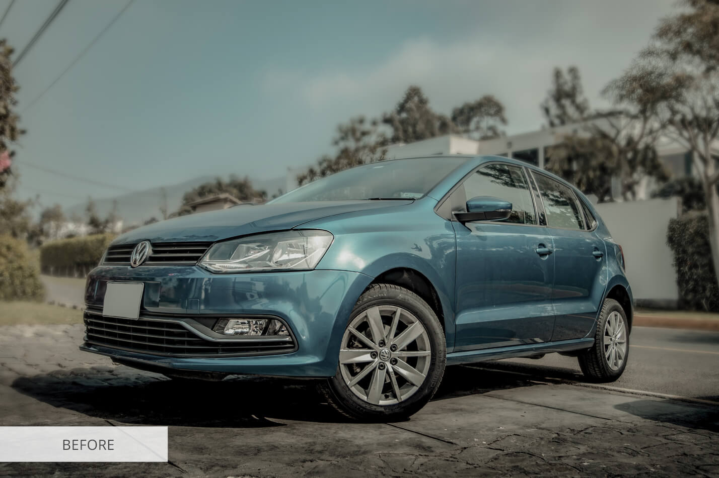 Car For Moody Raw Image Before Calibration