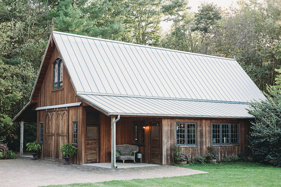Chalet Raw Image Before Calibration