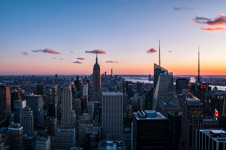 City Twilight Raw Image Before Calibration