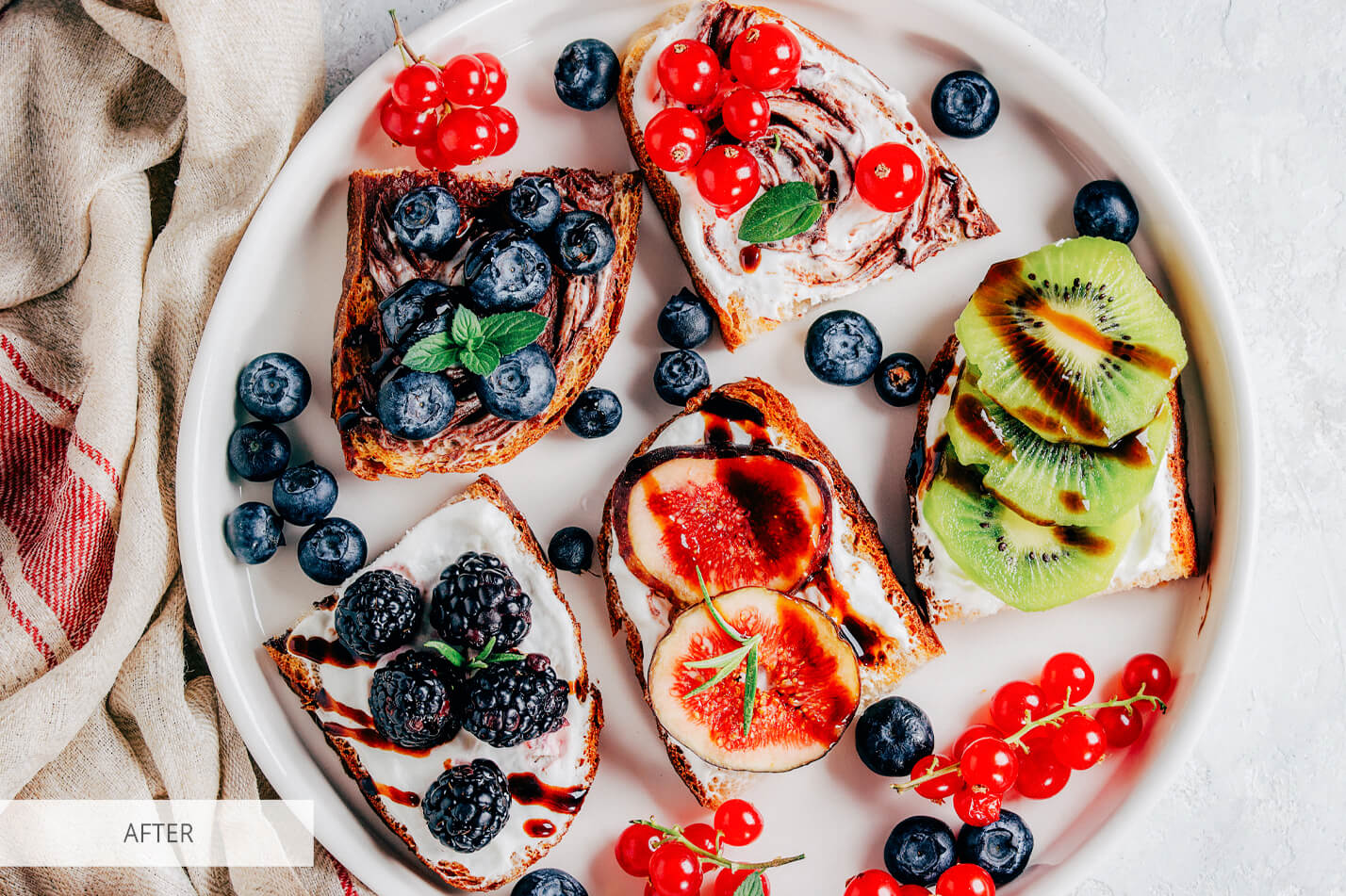 Food Photography Blueberry Free Lightroom Preset After Calibration