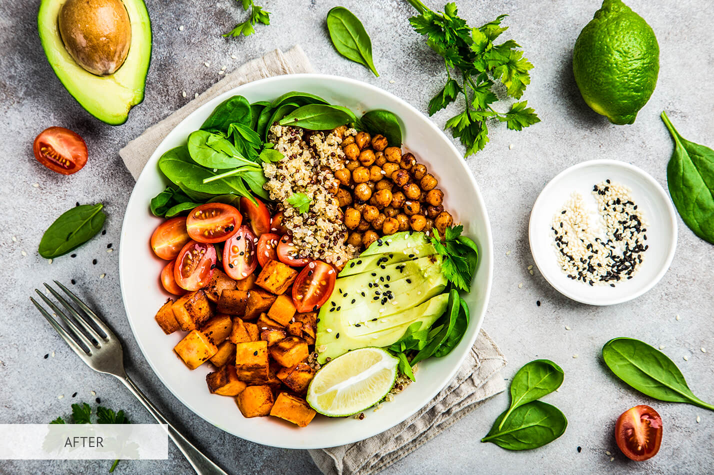 Food Photography Bright Yellow Free Lightroom Preset After Calibration
