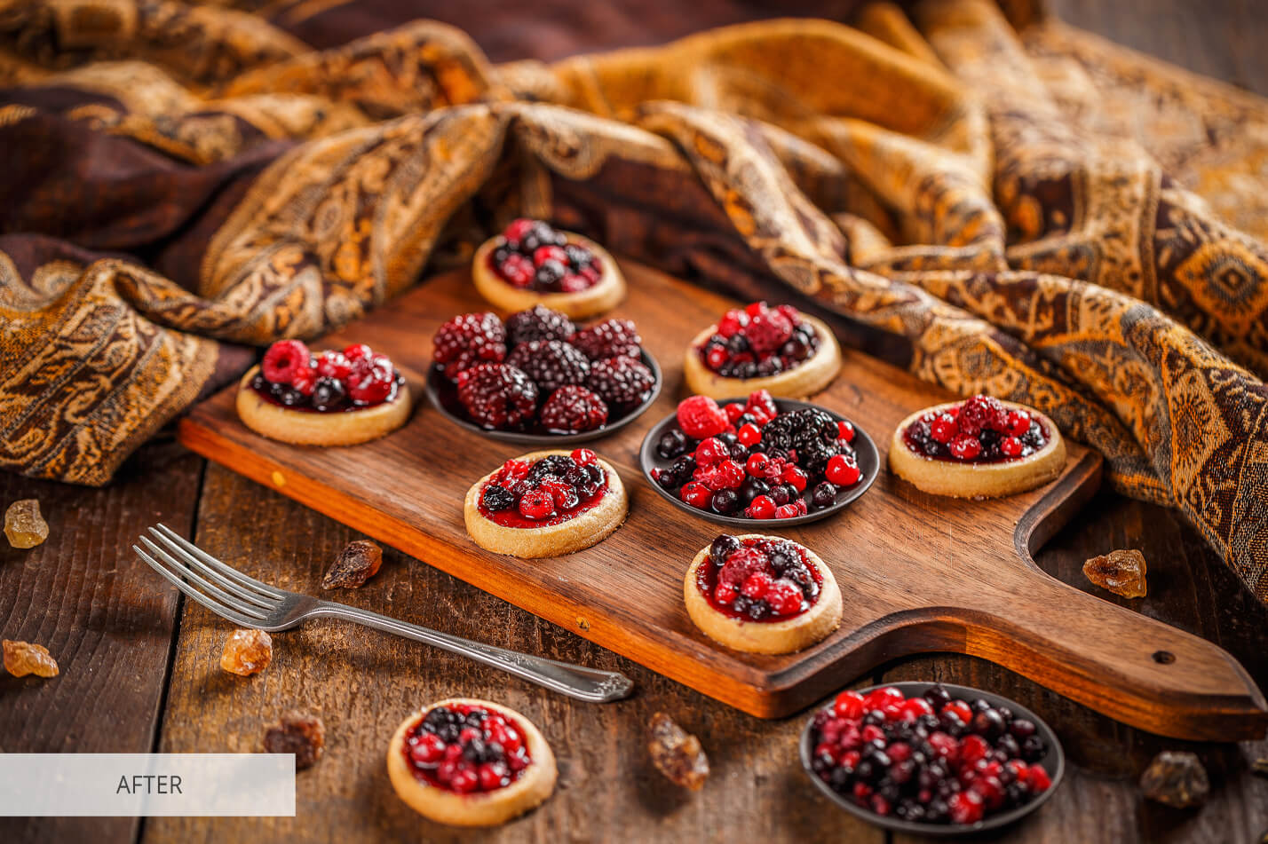 Food Photography Cake Free Lightroom Preset After Calibration