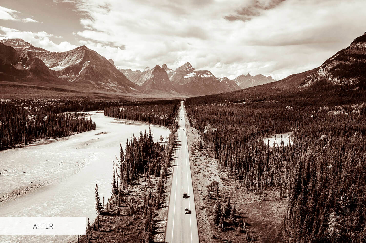 HDR Sepia Free Lightroom Preset After Calibration