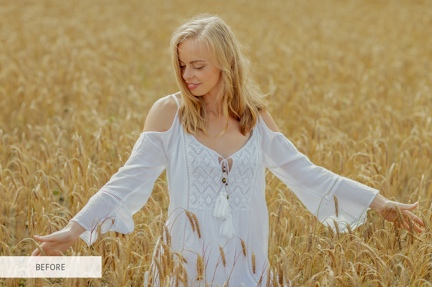Light And Airy Dream Raw Image Before Calibration