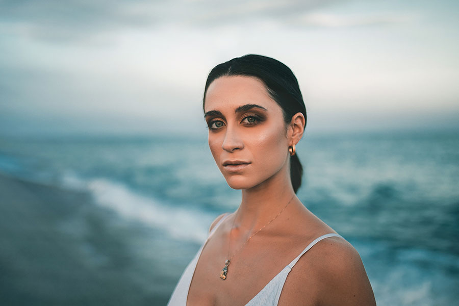 Matte Portrait Raw Image Before Calibration