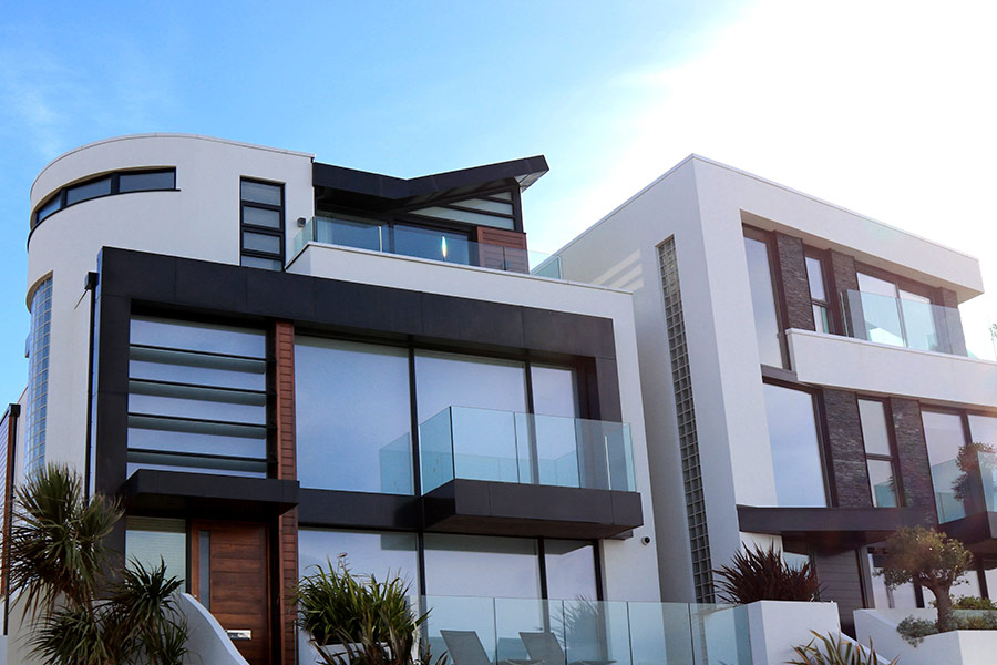 Modern Home Raw Image Before Calibration