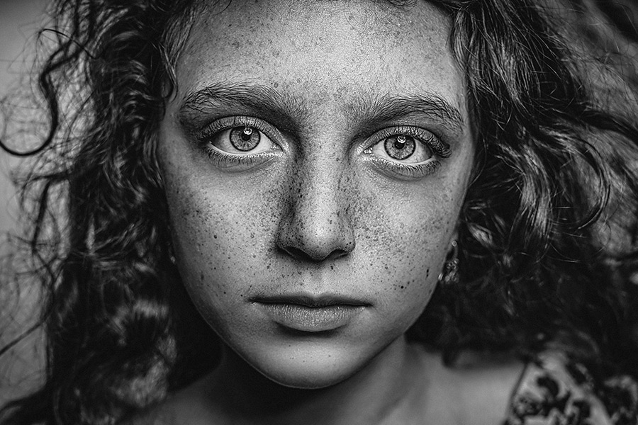 Monochrome Portrait Free Lightroom Preset After Calibration