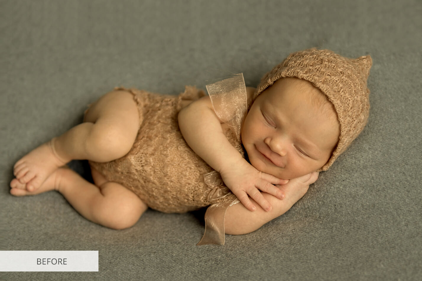 Newborn B&W Film Raw Image Before Calibration