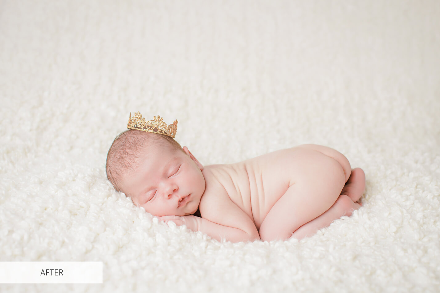 Newborn Comely Free Lightroom Preset After Calibration