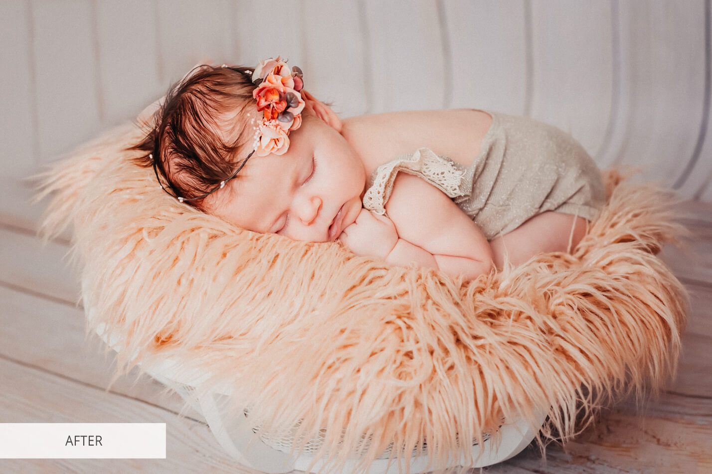 Newborn Dehaze Free Lightroom Preset After Calibration