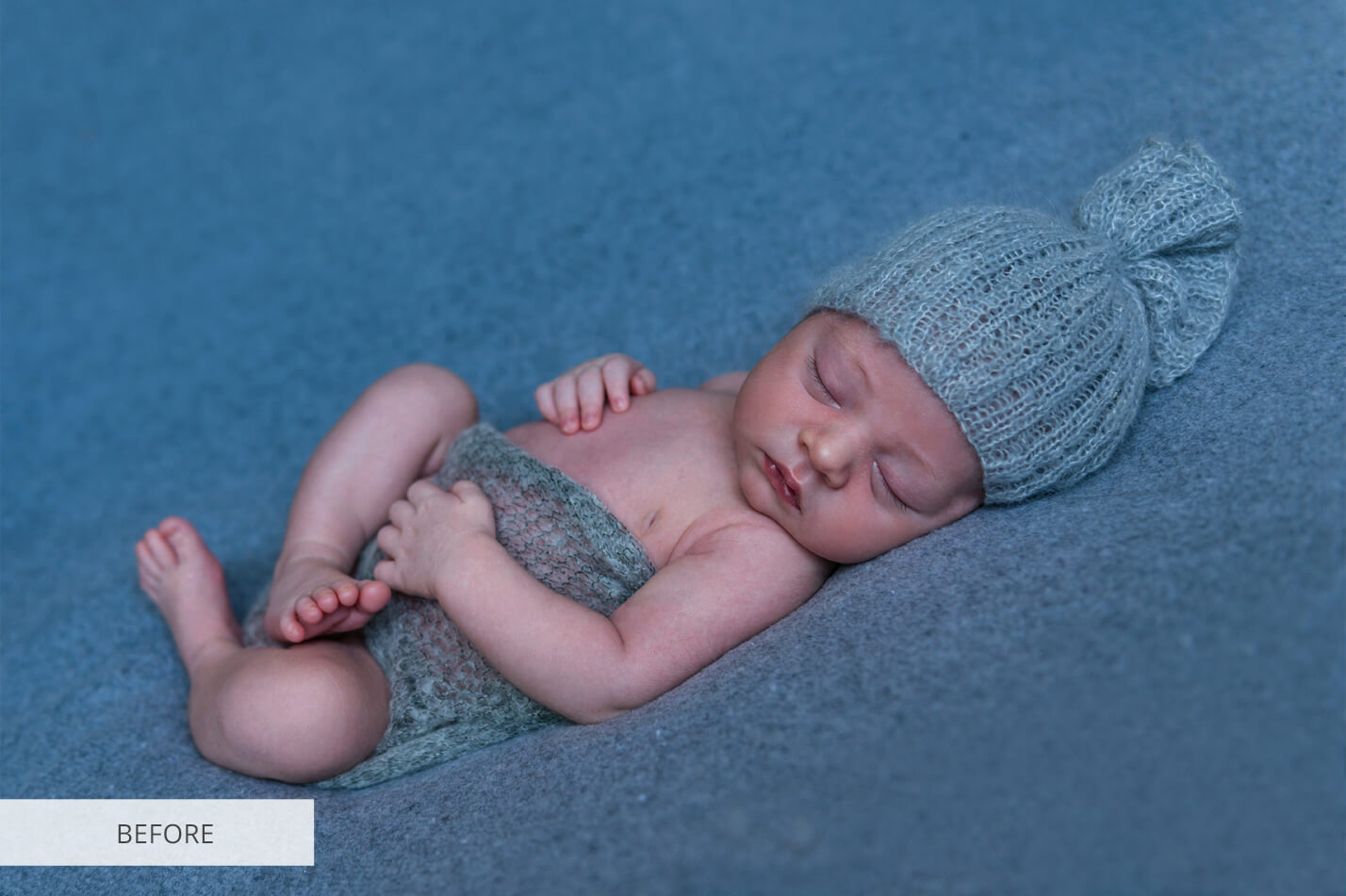 Newborn Elegant Raw Image Before Calibration