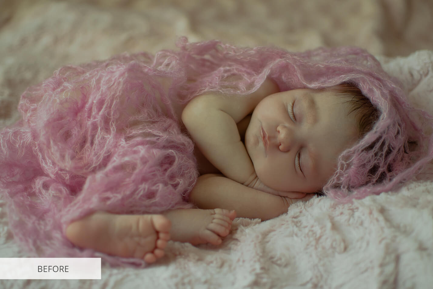 Newborn Film Effect Raw Image Before Calibration