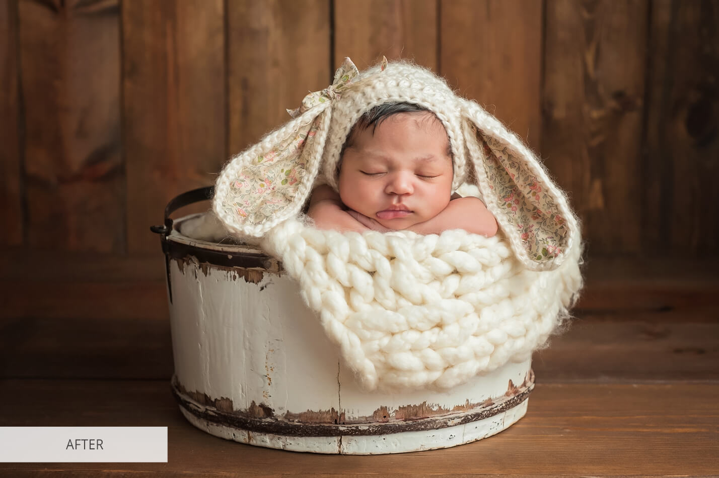 Newborn Joyful Free Lightroom Preset After Calibration