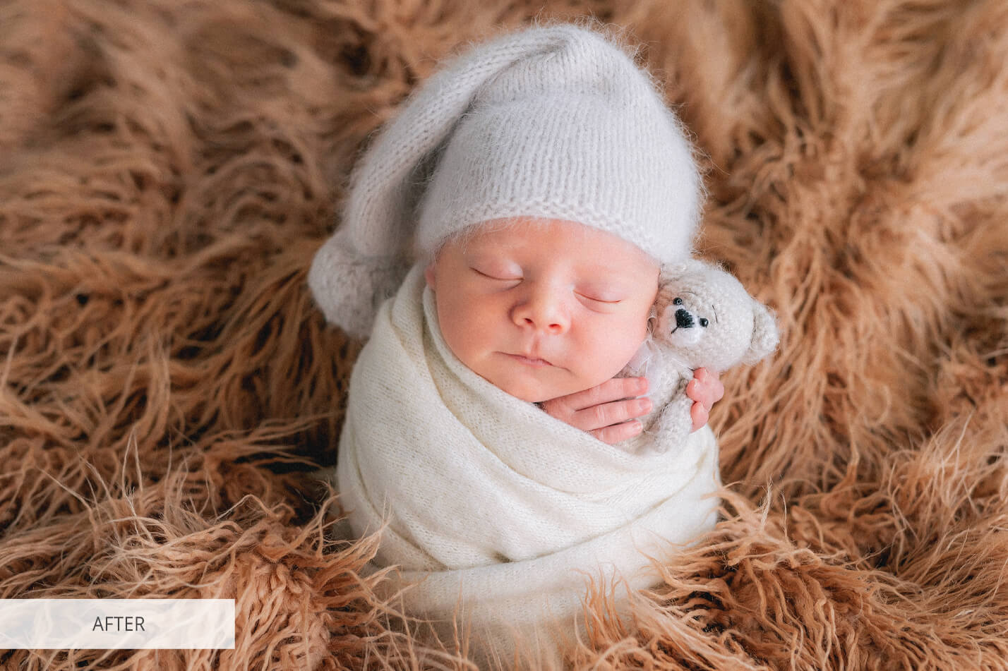 Newborn Kodak Free Lightroom Preset After Calibration