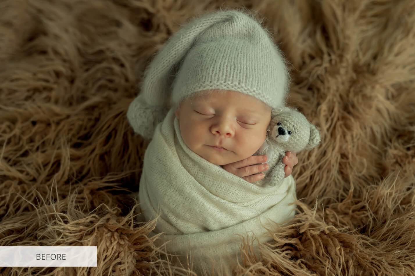 Newborn Kodak Raw Image Before Calibration