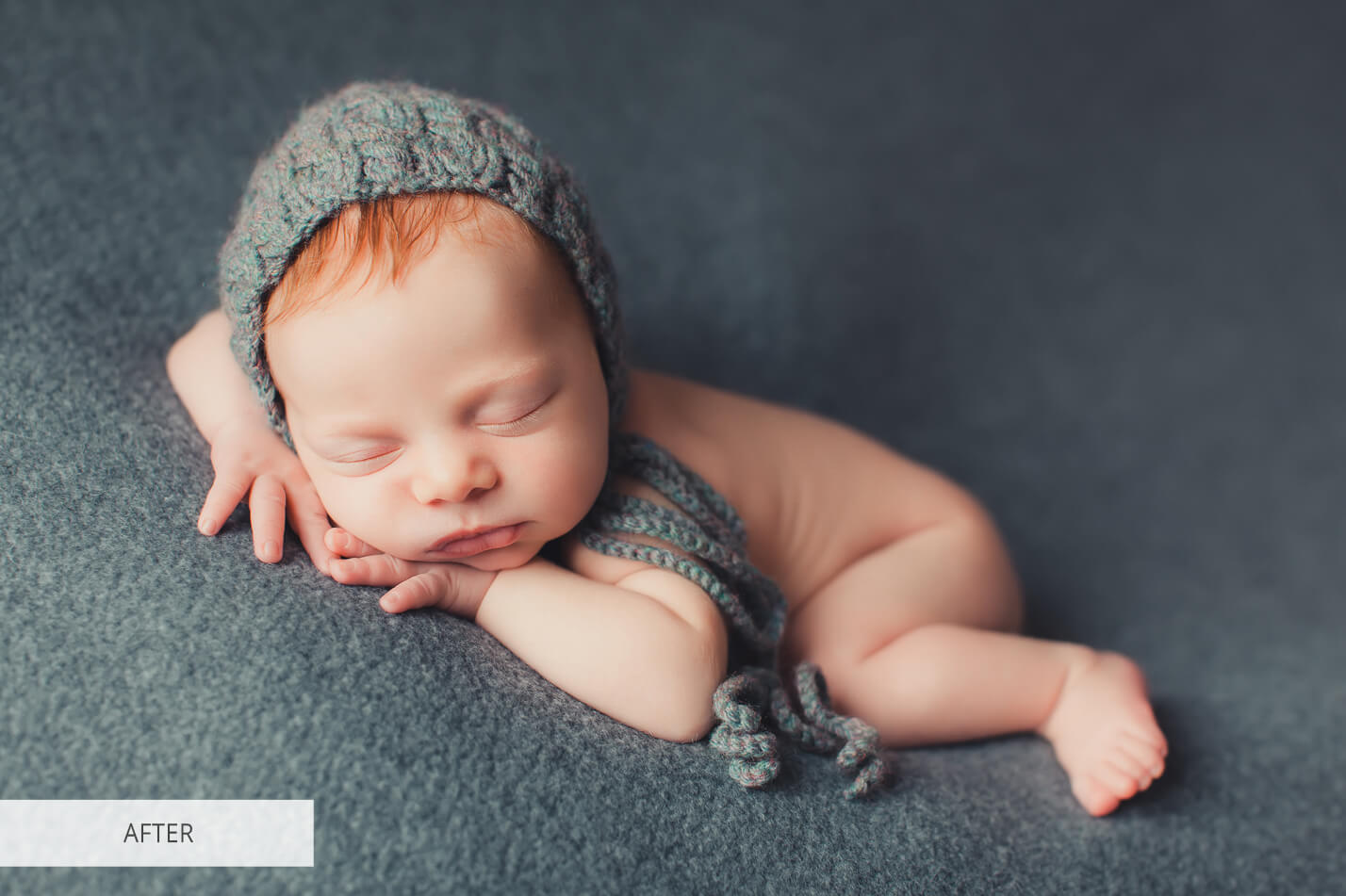 Newborn Pastel Free Lightroom Preset After Calibration
