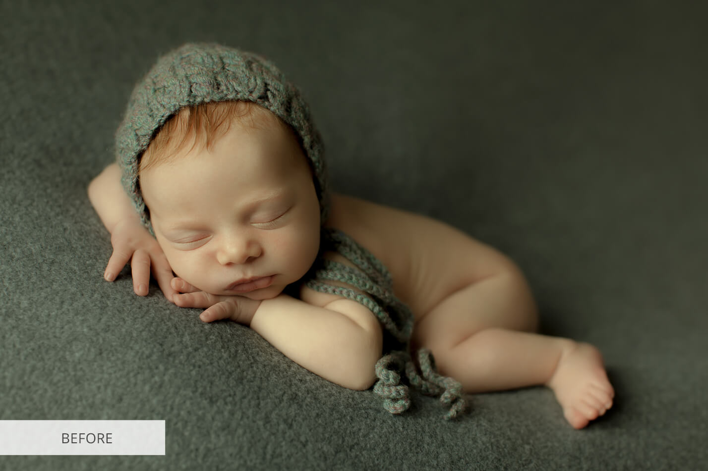Newborn Pastel Raw Image Before Calibration