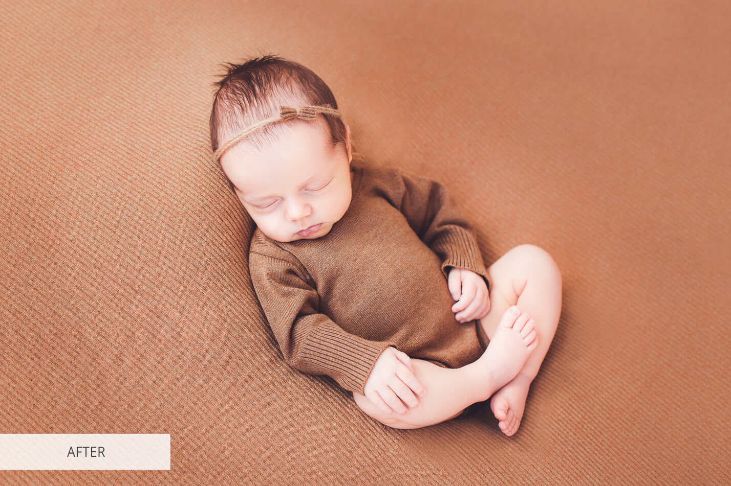 Newborn Pink Glasses Free Lightroom Preset After Calibration