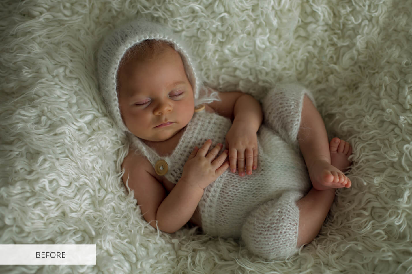 Newborn Sepia Raw Image Before Calibration