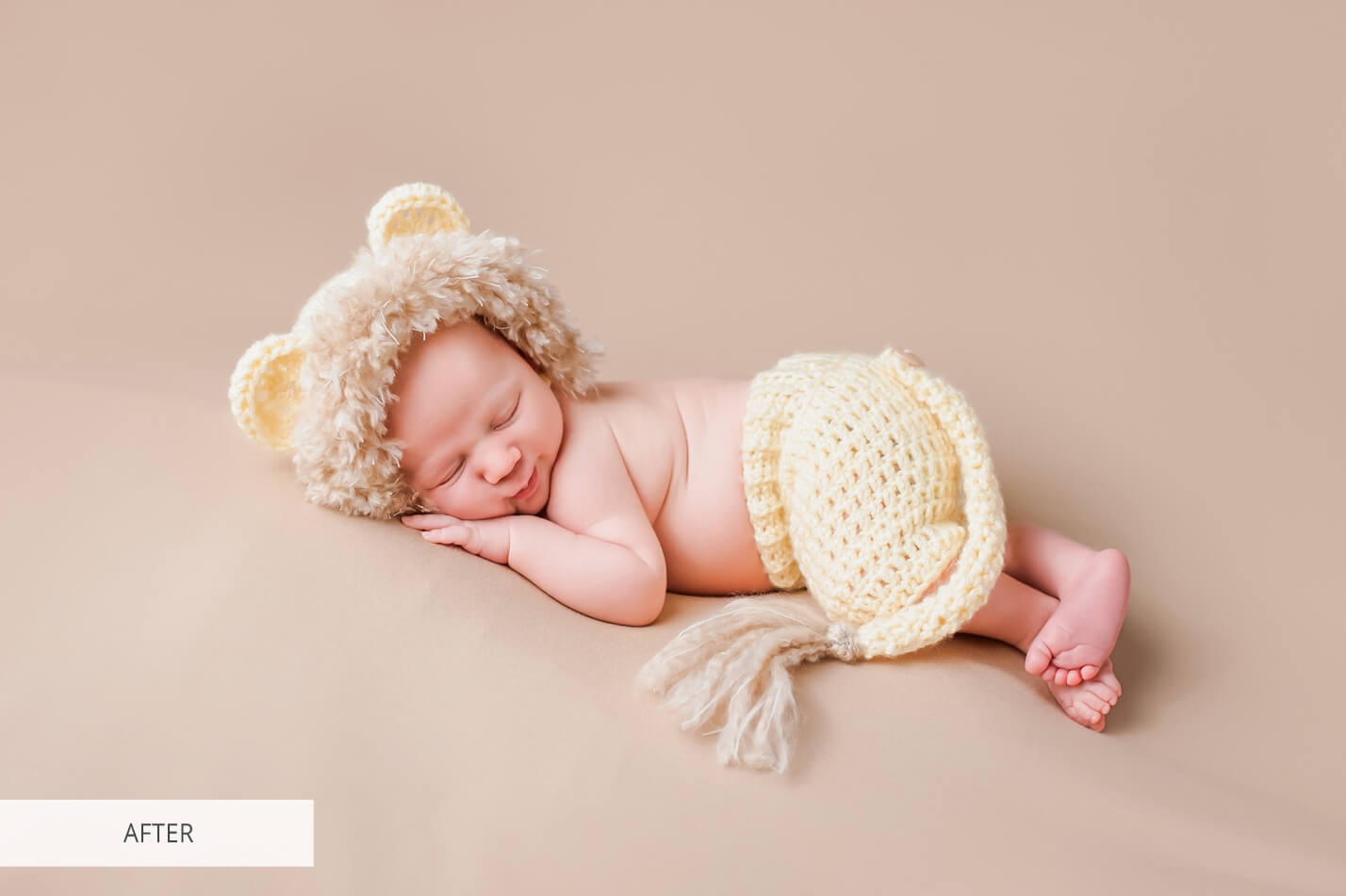 Newborn Summer Free Lightroom Preset After Calibration