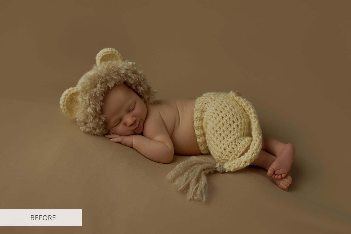 Newborn Summer Raw Image Before Calibration