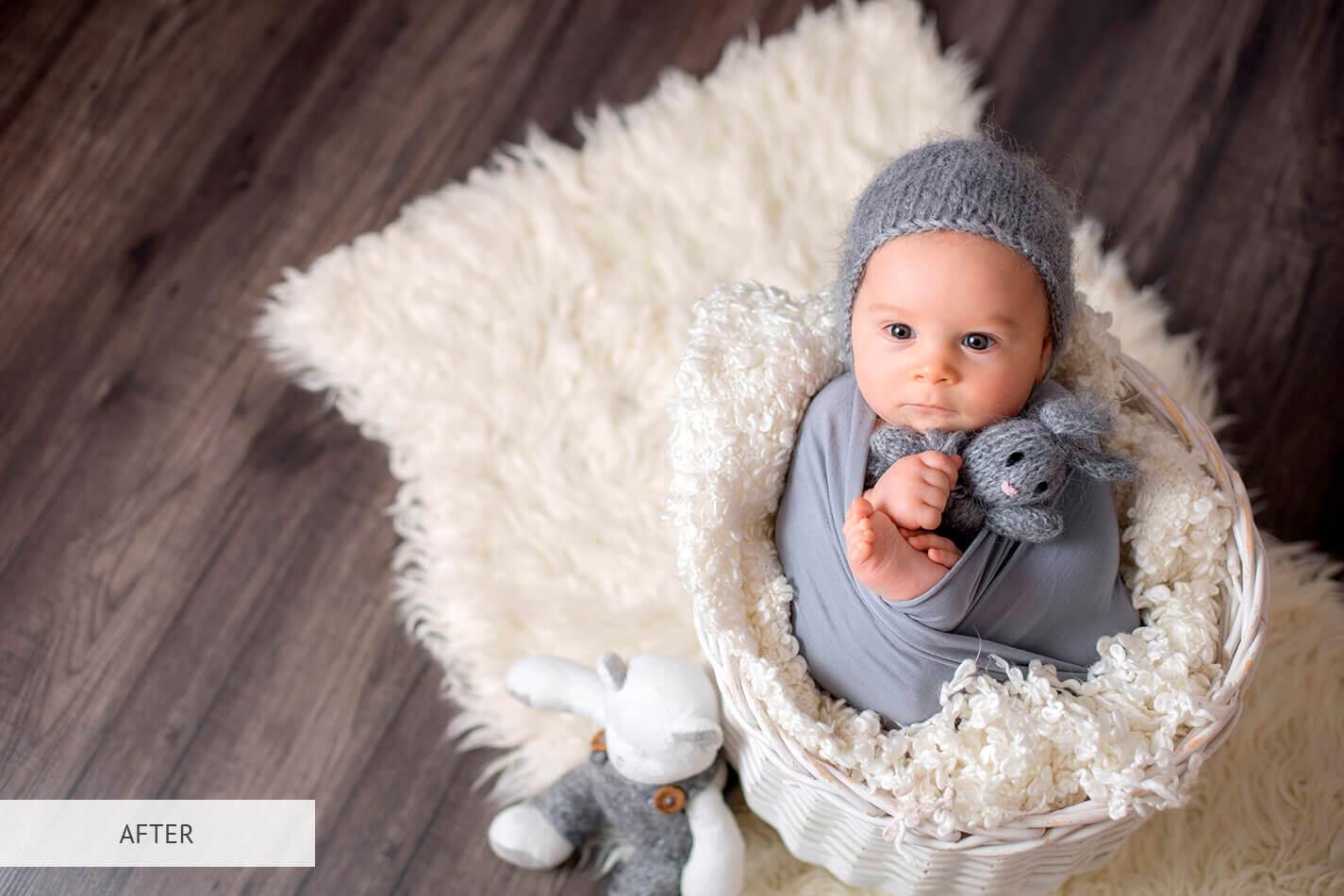 Newborn Tonning Warm Free Lightroom Preset After Calibration