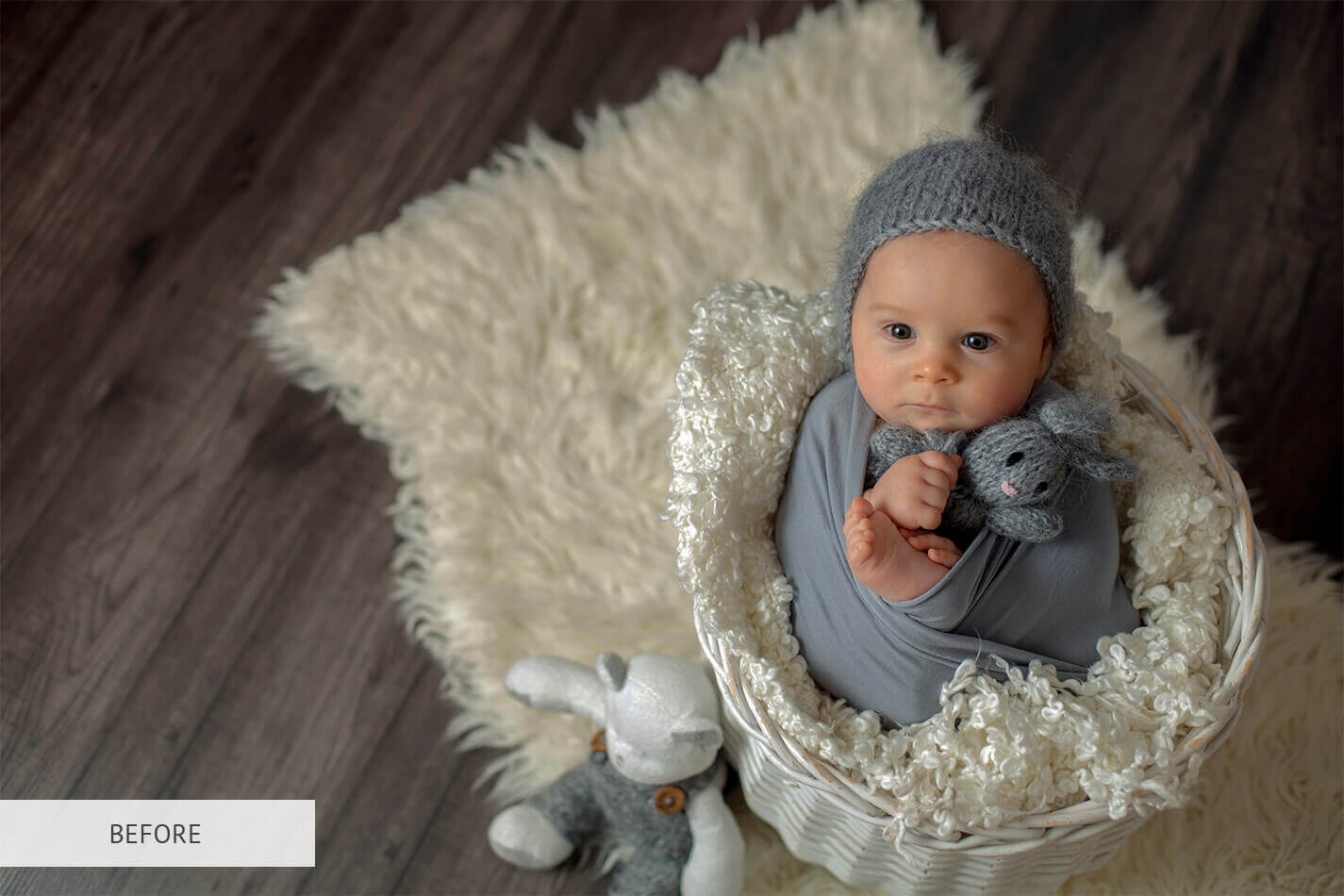 Newborn Tonning Warm Raw Image Before Calibration