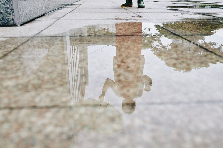 Rainy Evening Raw Image Before Calibration