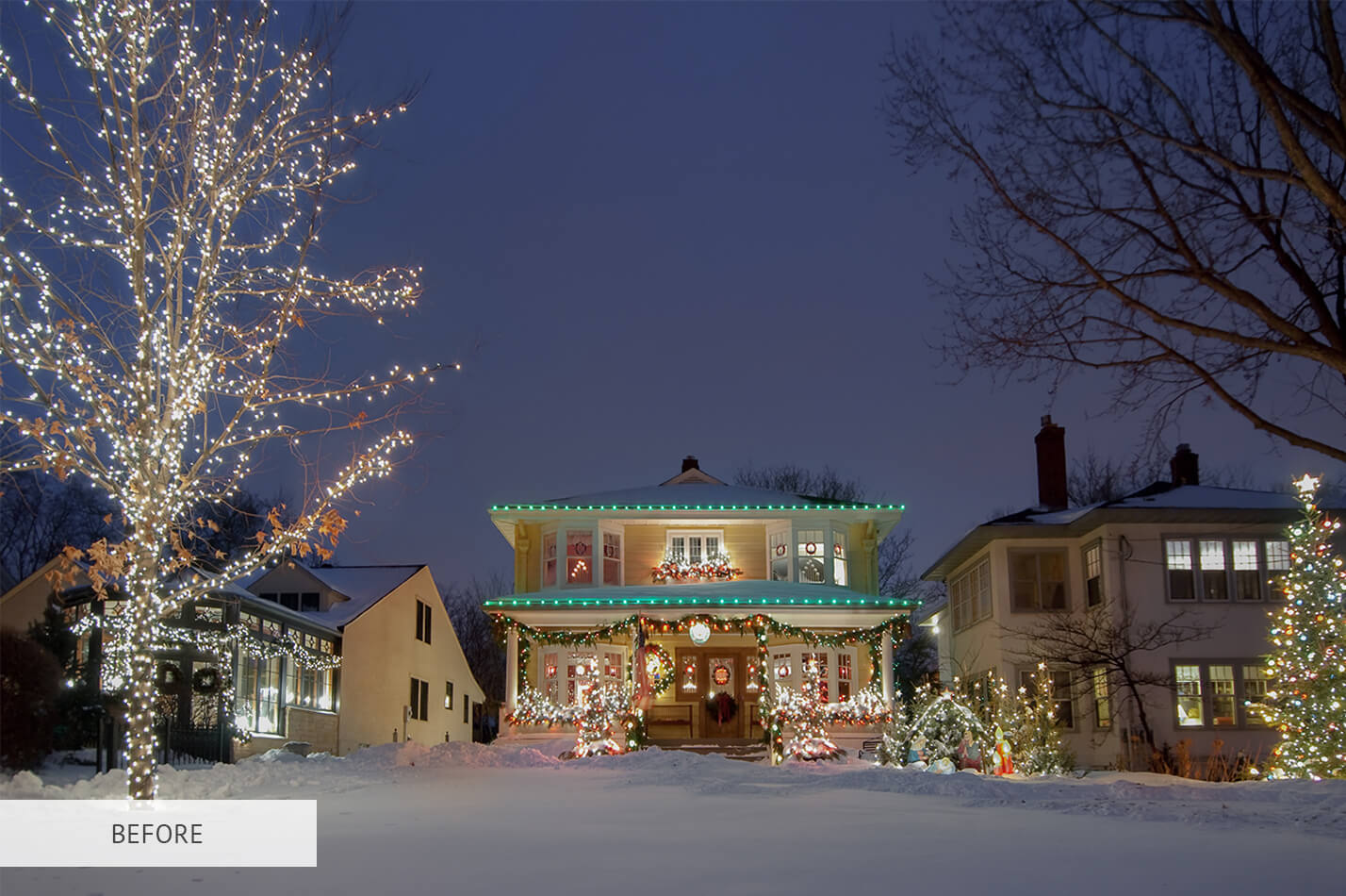 Real Estate Saturation Raw Image Before Calibration