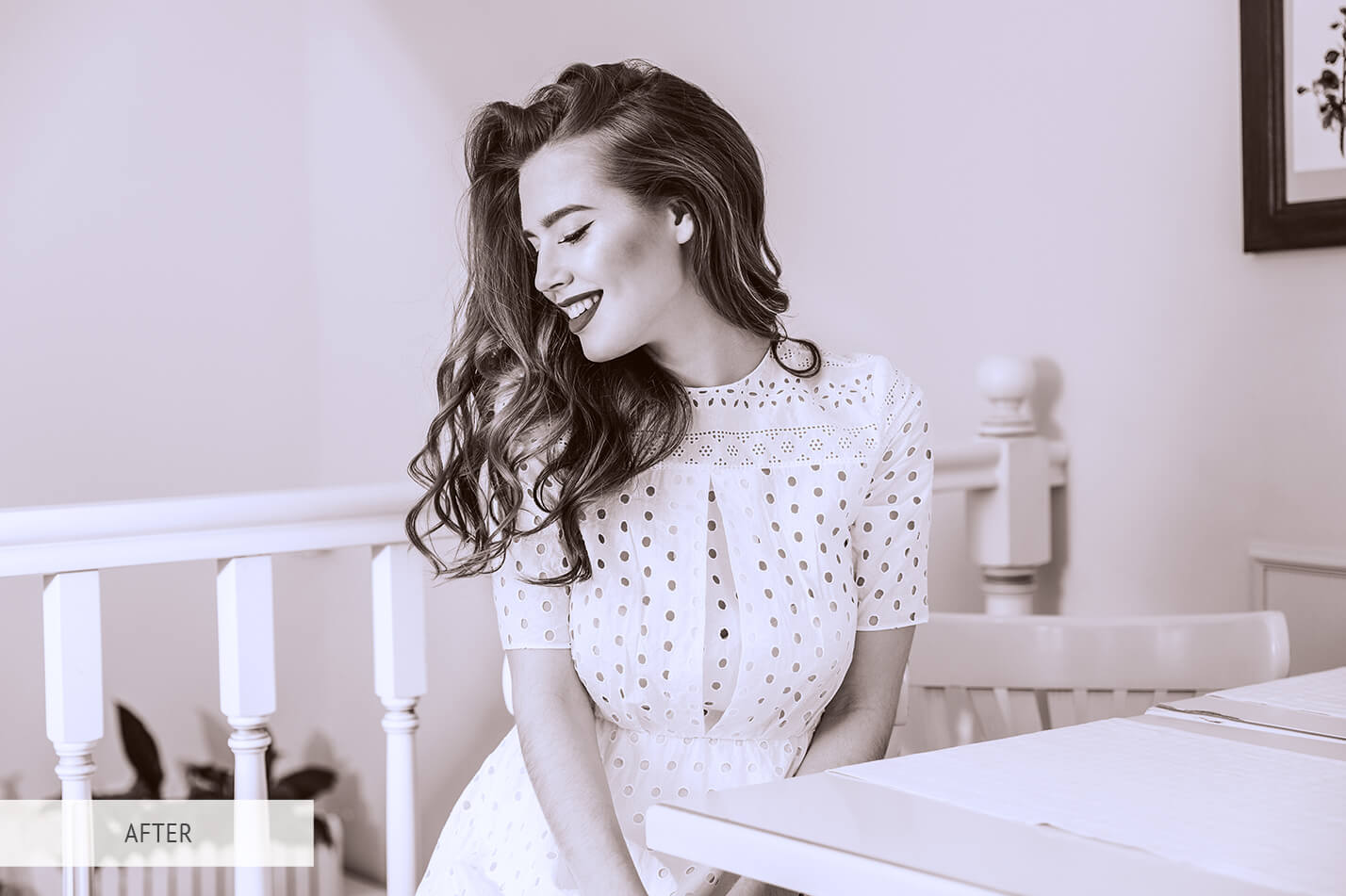 Sepia Fashion Free Lightroom Preset After Calibration
