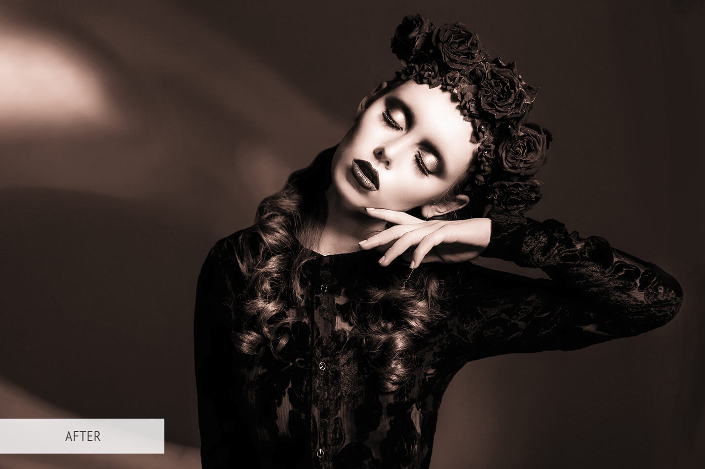 Sepia Mood Free Lightroom Preset After Calibration