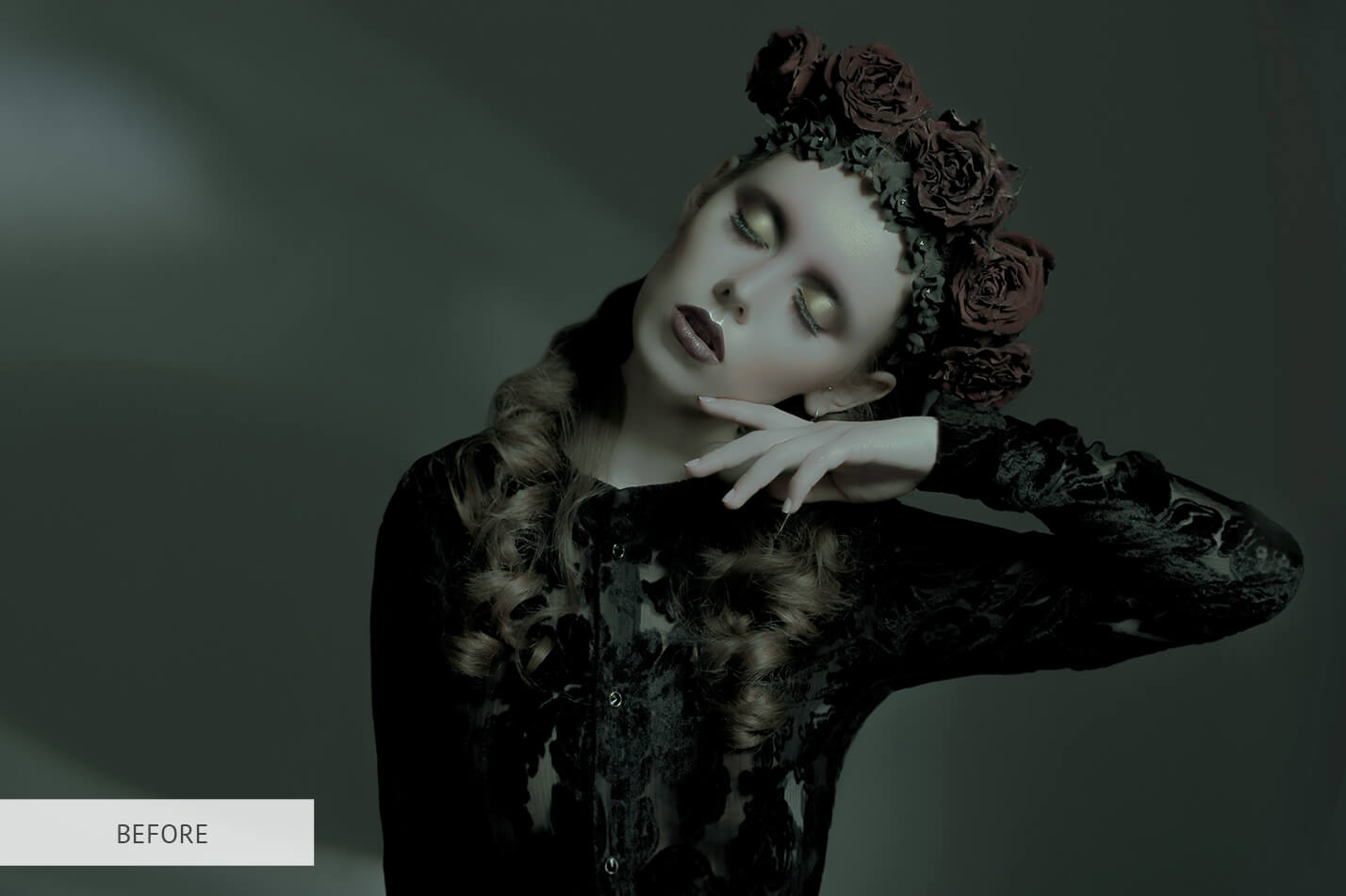 Sepia Mood Raw Image Before Calibration