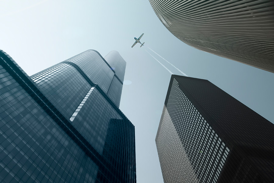 Skyscraper Raw Image Before Calibration
