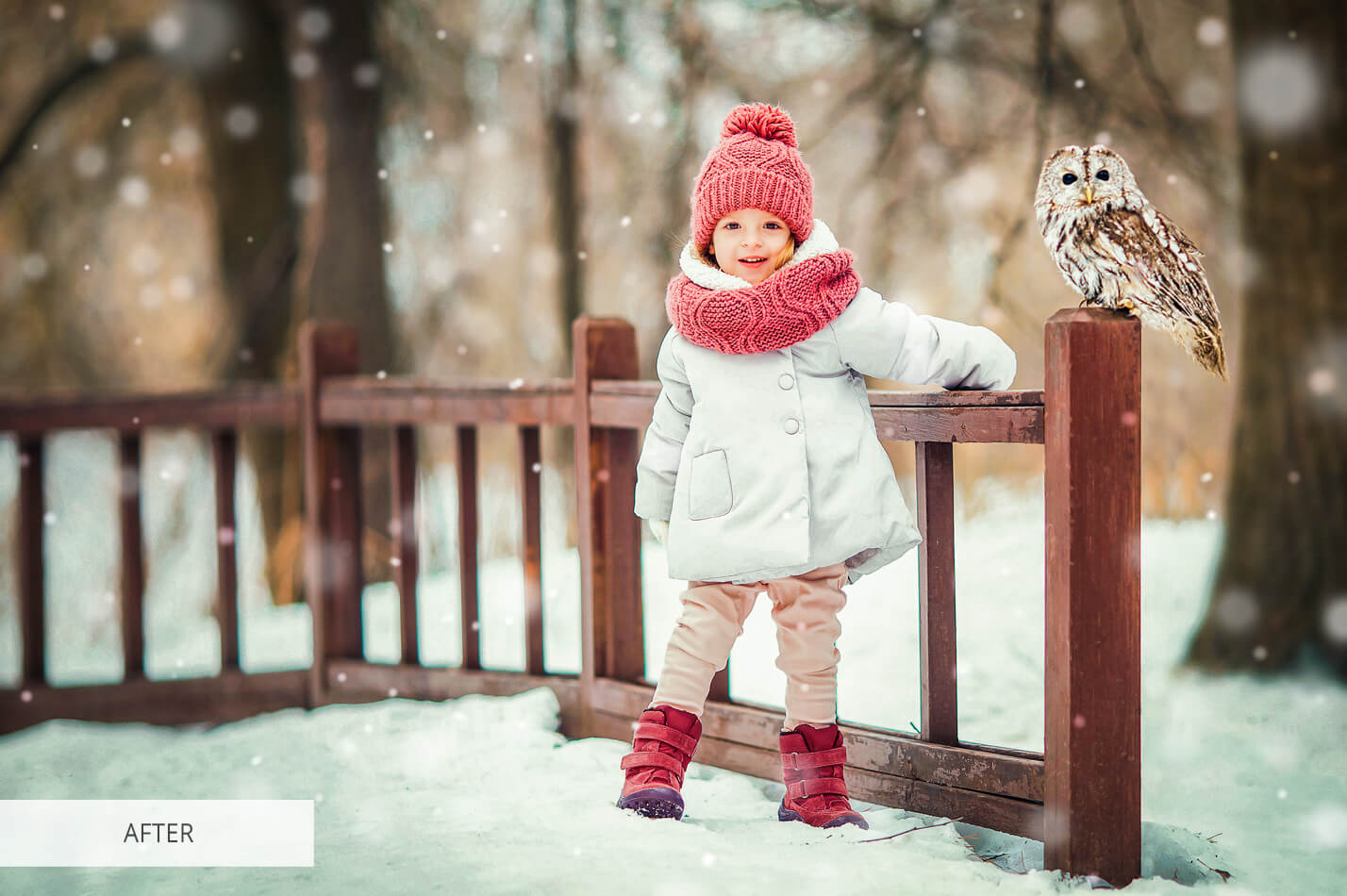 Snow Preset Dark Free Lightroom Preset After Calibration