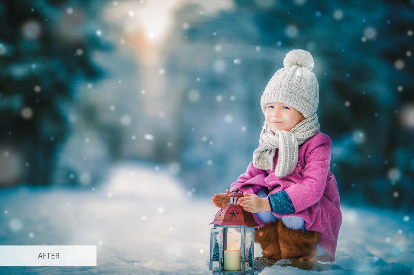 Snow Preset Miracle Free Lightroom Preset After Calibration