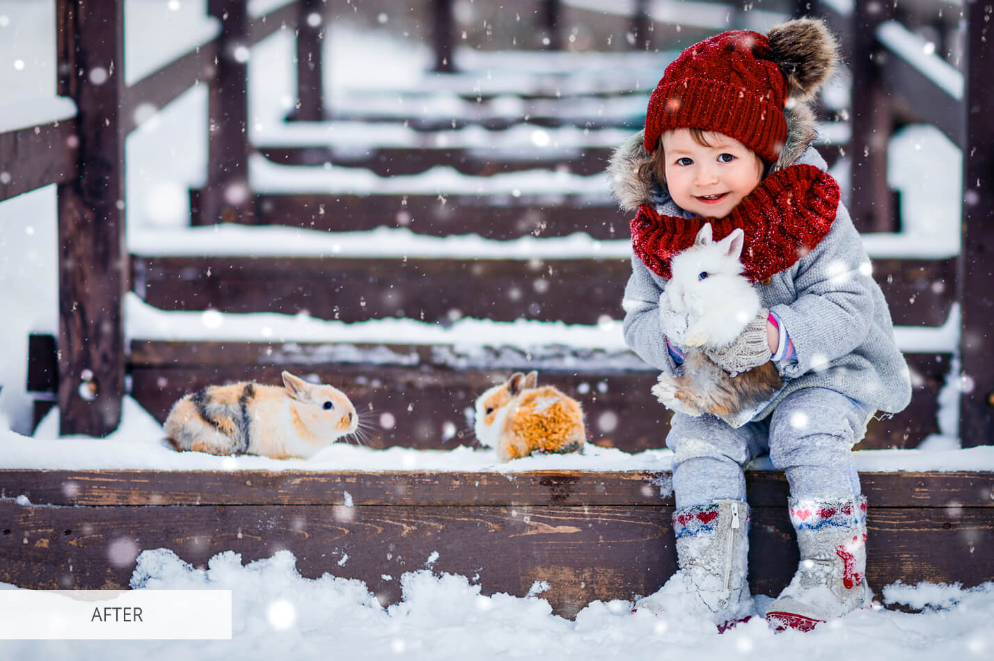 Snow Preset Shine Free Lightroom Preset After Calibration