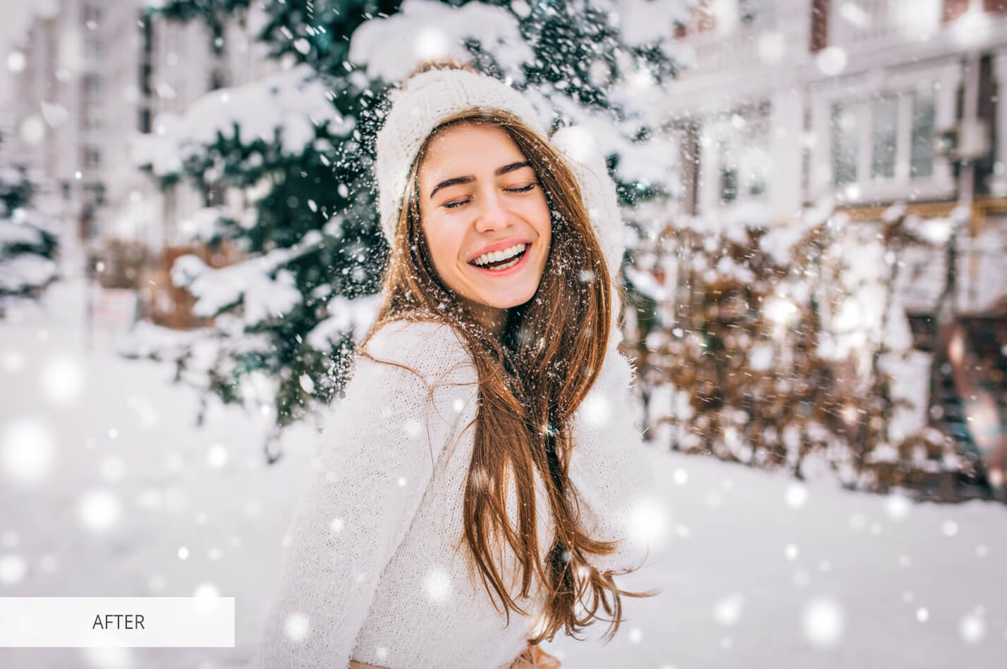 Snow Preset Wind Free Lightroom Preset After Calibration