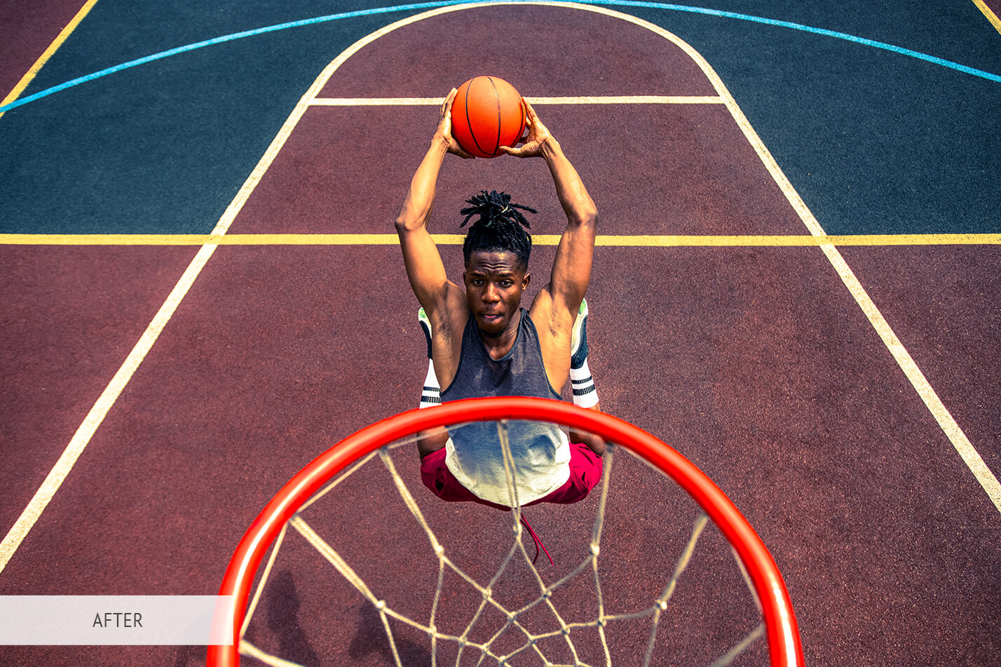 Sports Cross Process Free Lightroom Preset After Calibration