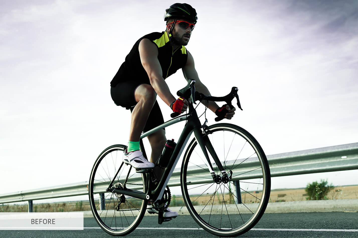 Sports Film Raw Image Before Calibration