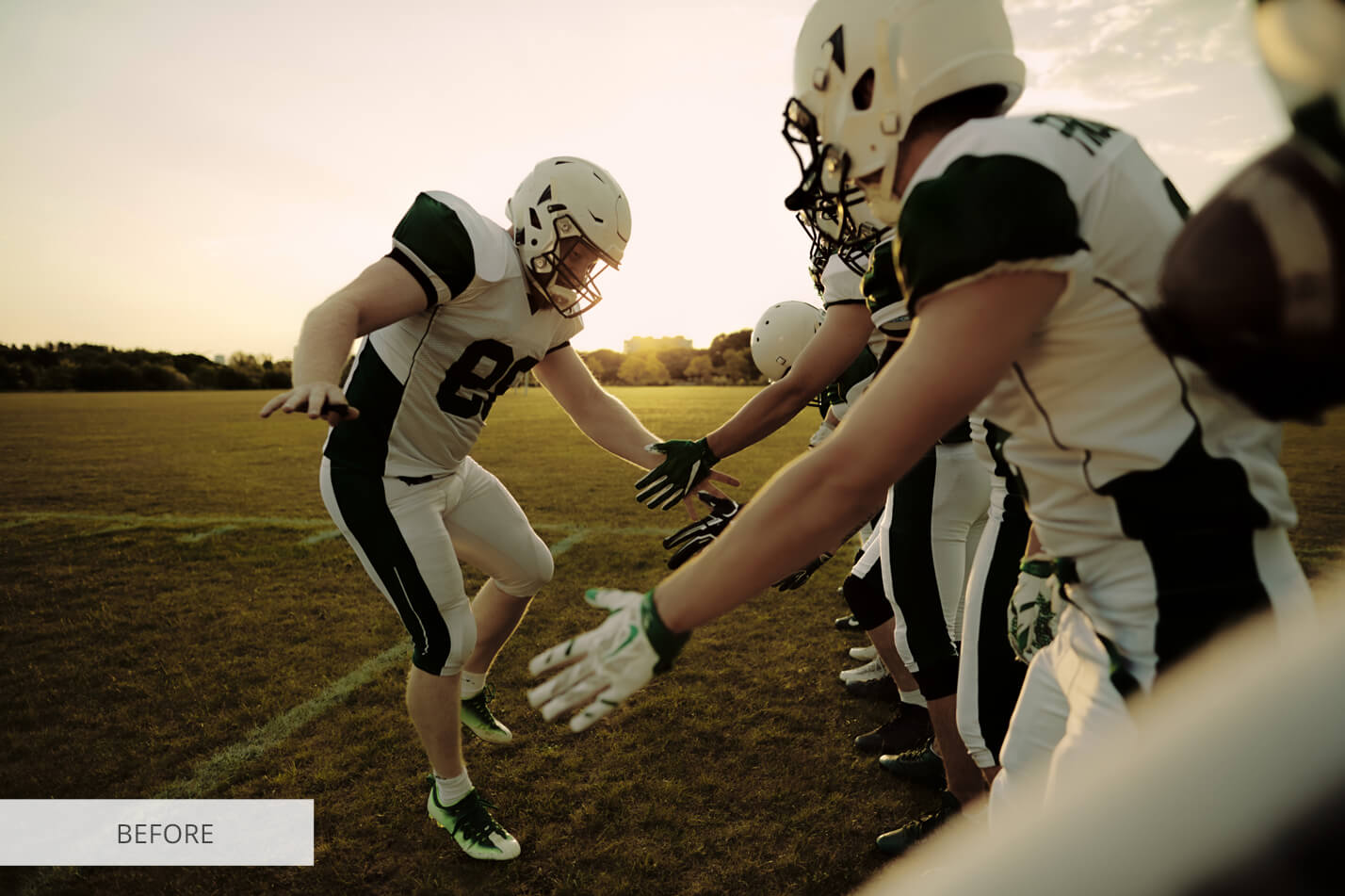 Sports Sharpen Raw Image Before Calibration