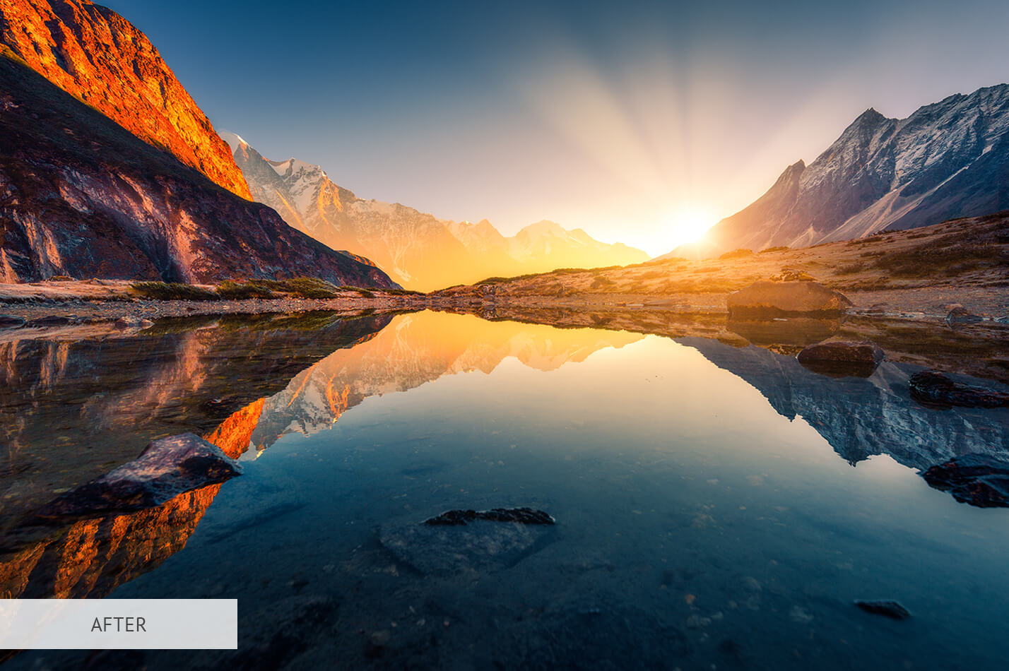 Sunrise Warm Tonning Free Lightroom Preset After Calibration