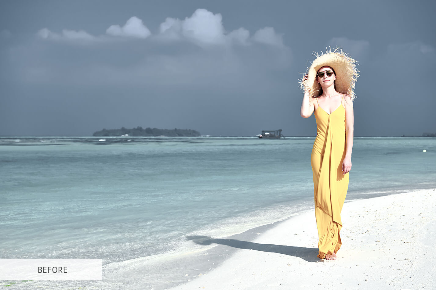 Teal And Orange Preset Bundle - Adore Raw Image Before Calibration