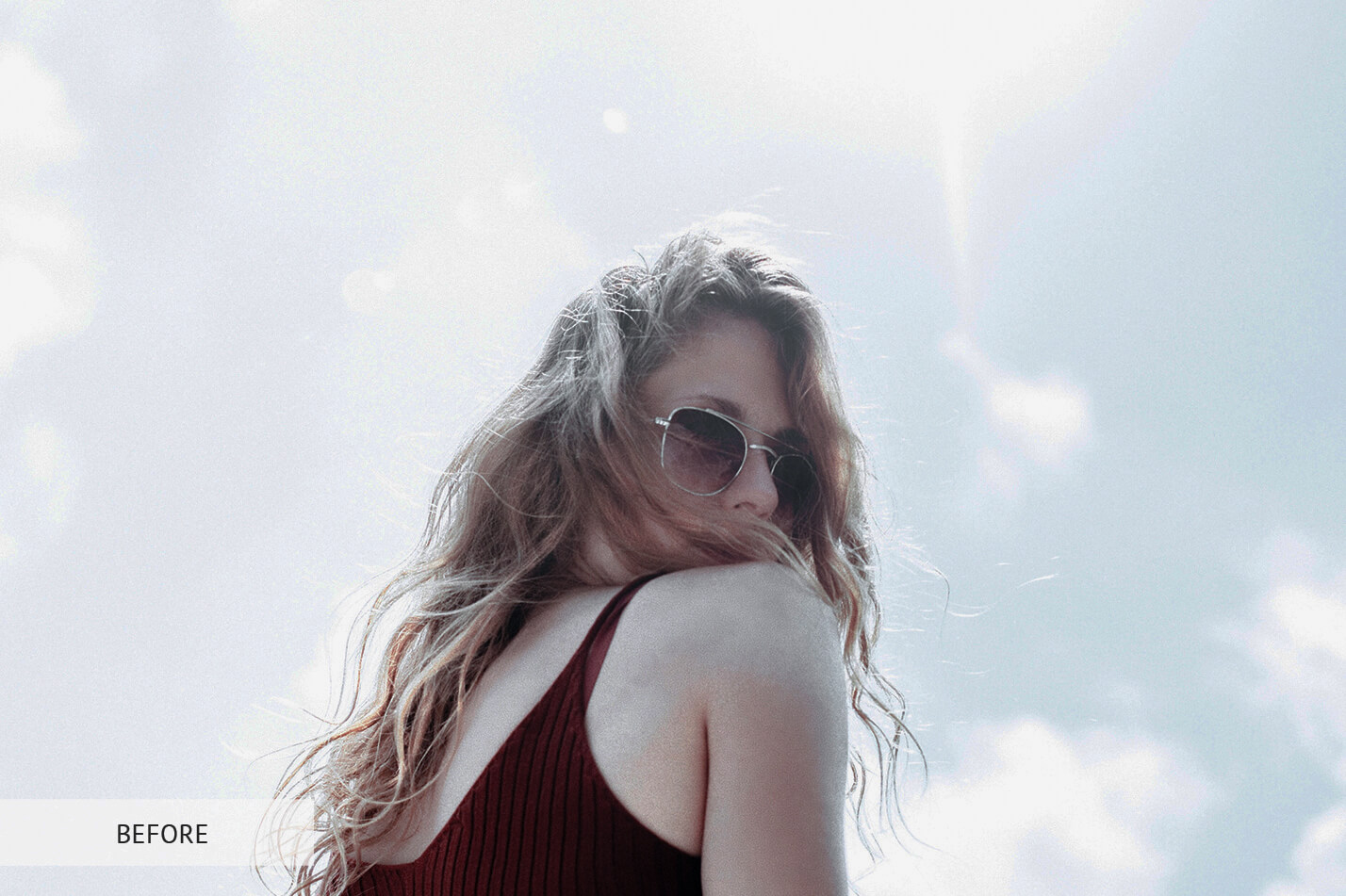 Teal And Orange Preset Bundle - Haze Raw Image Before Calibration