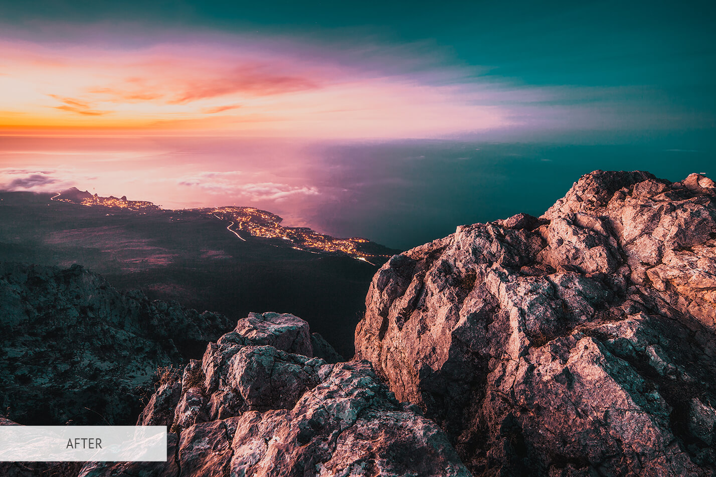 Teal And Orange Preset Bundle - HDR Free Lightroom Preset After Calibration