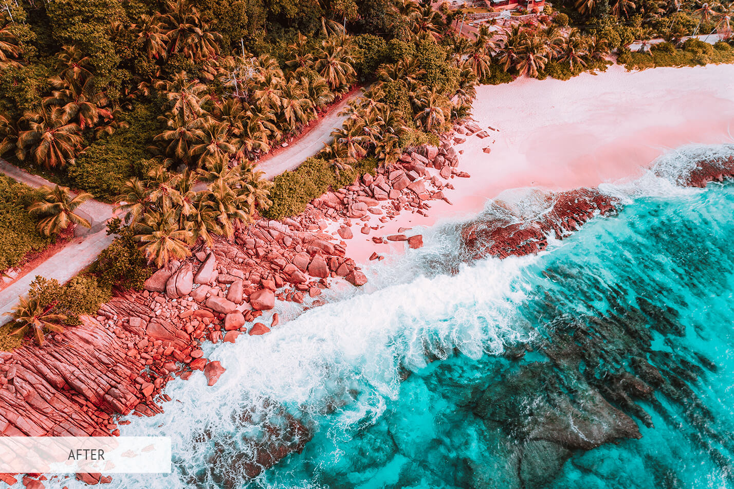 Teal And Orange Preset Bundle - Red Planet Free Lightroom Preset After Calibration